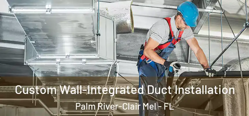 Custom Wall-Integrated Duct Installation Palm River-Clair Mel - FL
