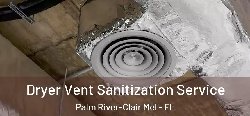 Dryer Vent Sanitization Service Palm River-Clair Mel - FL